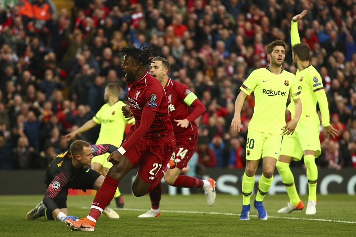 КРАЈ: Ливерпул - Барселона 4:0